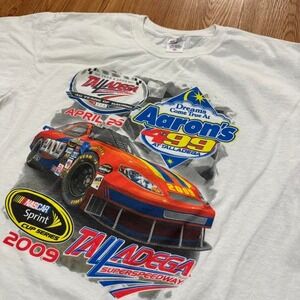 NASCAR Men's Shirt Y2K 2000s Racing Talladega Speedway Size XL